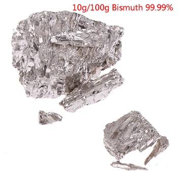 10 грама на 100 грама метални висмута, бар висмута, Высокочистый метал За производството на кристали висмута чистота 99,99%.