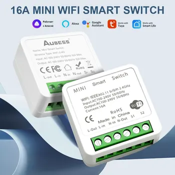 16A Wifi MINI Smart Switch Поддържа 2-полосное Управление Таймер, Поддържа Двустранно Управление на Smart Homeork С Hristo Алекса Google Assistant