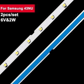 2 бр./компл. 462 mm 6 В 2 W 28 лампи TV led лента осветление за Samsung 43NU UE43NU7100U UE43NU7120U 20200306 REV.2 DFD-8 94V-0