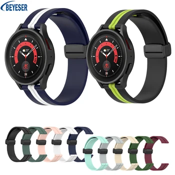 20/22 мм Силикон каишка за часовник Amazfit GTR4/GTR3/GTR3Pro Спортен Взаимозаменяеми гривна-каишка За Samsung Galaxy Watch5/4