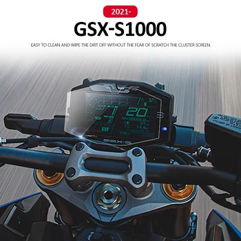 2021 2022 - НОВОСТ За SUZUKI GSX-S1000 GSXS1000 GSXS 1000 мотоциклетът таблото, Защитен слой От надраскване, Протектор на Екрана