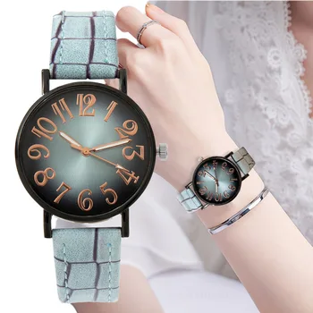 2023 Нови модни Дамски часовници, дамски Елегантен кварцов часовник, дамски кожени часовници за жени, подарък Relogio Feminino