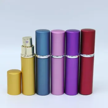 20pcs Флакон за парфюм с обем от 5 мл Празен Флакон за Еднократна употреба Портативен Мини контейнер за козметика за пътуване, Спрей-спрей за лосион за парфюми