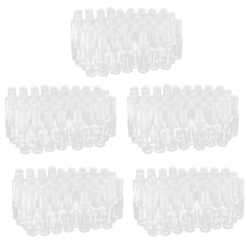 250 опаковки на празни прозрачни пластмасови бутилки за пръскане на малки мъгла с кърпа от микрофибър, 20 мл, за многократна употреба контейнер Е идеален