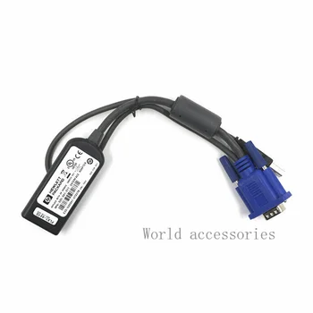 396633-001 За HP 336047-B21 Кабел адаптер за USB KVM 396633-001 VGA, RJ-45 на USB за адаптер интерфейс KVM 1PK Конзола Virtual USB