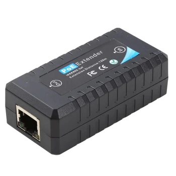 3X 1-Port POE удължителен кабел 10/100 Mbps Със Стандартен Вход/Изход IEEE 802.3 Af За IP камери, предаване на Разстояние 120 метра