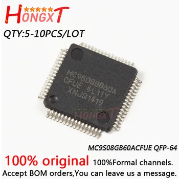 5-10 бр. 100% чисто Нов MC9S08GB60ACFUE MC9S08.GB60A QFP-64