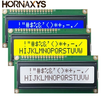 5/10 бр. LCD1602 1602 LCD модул Синьо/Жълто-Зелен Екран 16x2 Символи LCD дисплей PCF8574 IIC I2C Интерфейс 5 за arduino