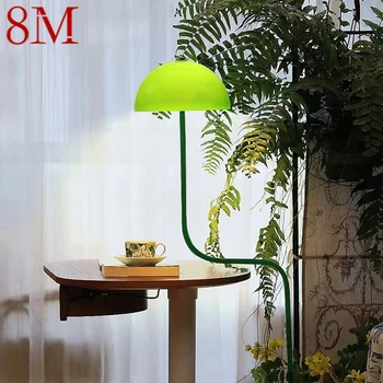 8-метров скандинавски зелен лампиона, модерен арт, модерна семейна хол, творчески led лампа за спални