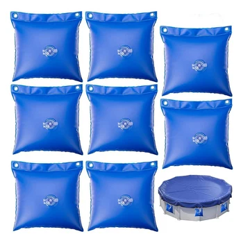 8 Опаковки ултра силна торба за вода в басейн за надземен басейн Утяжелители за басейна Комплект за затопляне на басейна