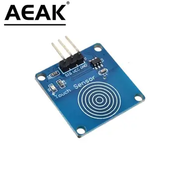 AEAK Цифров сензор TTP223B модул докосване на превключвателя модули емкостного докосване на превключвателя за Arduino синьо / Ние сме производител
