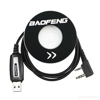 Baofeng USB Кабел За Програмиране/Кабел CD-Шофьор За UV-5R BF-888S UV82 Уоки Токи Ham Radio Радиостанцията Честотна Софтуерна Линия
