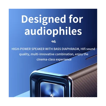 Bluetooth Говорител на събуфъра Портативен домашен безжичен високоговорител TWS серия HIFI качество на звука, Bluetooth Говорител 5.0