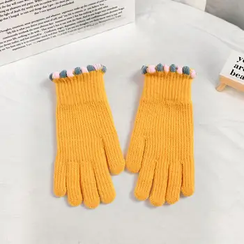 Crochet ръкавици Топли зимни ръкавици-Топлите Възли ръкавици за сензорен екран за мъже и жени, растягивающиеся на всички пръсти, дебели за зимата на колоезденето