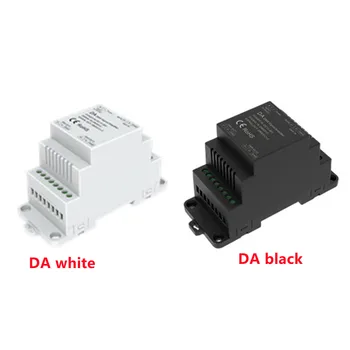DA 12-36V 2-канален, усилвател-DMX декодер на сигнала с повишен разстояние, използван за подсилване, разпределение и изолация на оборудване, системи за осветление