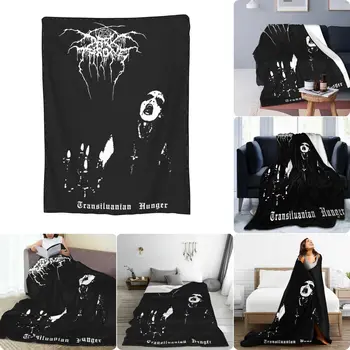 Darkthrone Transilvanian Hunger Metal Dark Throne Ультрамягкое одеяло от микрофлиса с механично измиване