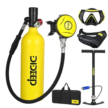 DIDEEP X4000Pro 1Л Бутилка за гмуркане с кислород Оборудване за гмуркане Въздушен балон Комплект за гмуркане