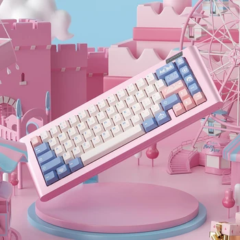 Domikey X Zero G Fantasy Land Gift V2 Набор от клавиатури Кепета ABS Doubleshots Череша Профил на клавиатурата 87 tkl 104 ansi xd64 bm60 xd68 BM65