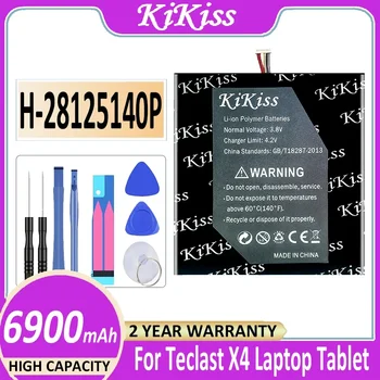 KiKiss Батерия H-28125140P H28125140P 6900 ма За лаптоп Teclast X4 Таблет с 7-Кабелен Конектор Лаптоп Bateria