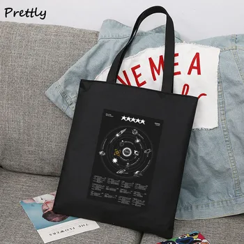 Kpop Бездомни Деца Холщовая Чанта През Рамо Чанта За Съхранение Е 5-Звезден Албум Hyunjin Felix Bangchan Lee Know Gift Fans Supplies