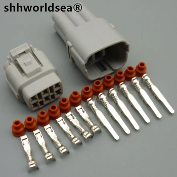 shhworldsea 6-Пинов Конектор Автоматичен Сензор MT090 Plug-Изход за Suzuki Toyota Honda 6187-6561 6180-6771