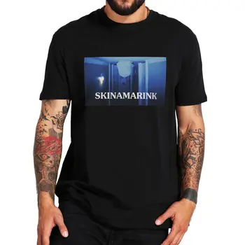 Skinamarink Тениска За фенове на Филмите на Ужасите Подарък Ретро За Мъже За Жени Тениски От 100% Памук Ежедневното С Кръгло деколте Меки Футбо