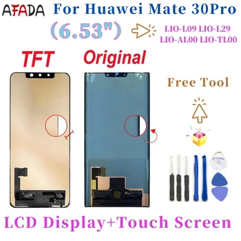 TFT 6,53 инча За Huawei Капитан 30 Pro LIO-L09 L29 AL00 TL00 LCD Сензорен дисплей и Цифров Преобразувател В събирането На Huawei Капитан 30 Pro