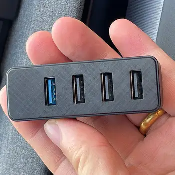 USB-Хъб Расширительная Докинг станция за Tesla New Model 3 Док-Станция За Бързо Зареждане на Нов Модел 3 / Автомобилни Аксесоари 2024