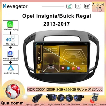 Автомагнитола Qualcomm Snapdragon Android 13 За Opel Insignia/Buick Regal 2013-2017 GPS Навигация Мултимедиен Плейър БЕЗ 2DIN