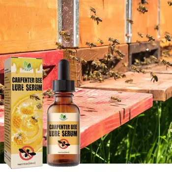 Аттрактант Bee Лесно, 30 мл, обзавеждане за пчеларство За привличане на пчелите, капан за меден кошера, стръв, инструмент за стръв, напълно оригинални естествени съставки
