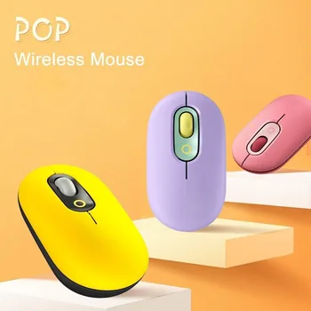 Безжична ръчна клавиатура Bluetooth, Безшумни мишката Ttc Tea Shaft Поп, висока Точност оптична мишка за проследяване