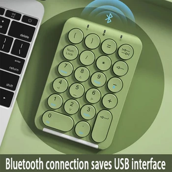 Безжична Цифрова клавиатура Mofii Bluetooth Акумулаторна Цифрова Клавиатура Mini Number Pad Счетоводна Цифровата Клавиатура е Съвместима с PC