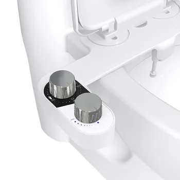 Биде за тоалетна с неэлектрическим спрей за дупето, аксесоар за умно седалки за тоалетна, двойна дюза, средство за пречистване на вода под регулируемо налягане PP