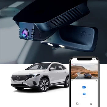 Видеорекордер за Mercedes Benz EQA 2021 2022 2023 2024, FITCAMX 4K Оригинална Фабрично Вид Автомобилна Камера и WIFI Връзка