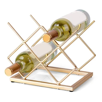 Вино багажник за плотове, тенис на вино багажник, скоба за шкафове, килер, съхранение на бутилки вино