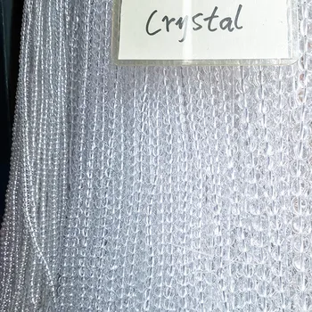 Висококачествени кръгли мъниста от естествен бял кристал за бижута направи си САМ Гривна Колие 4 6 8 10 12 14 мм, търговия на Едро безплатна доставка