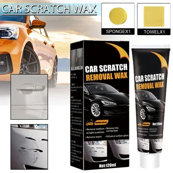 Восък За Отстраняване на Автомобилни Драскотини High-Shine Gloss Wax Polish Средство За Полиране на Автомобили и Възстановяване на Боя Средства За Почистване на Автомобили И Мотоциклети