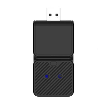 Гейм контролер Безжичен приемник Конвертор геймпада Донгл Конектор USB адаптер
