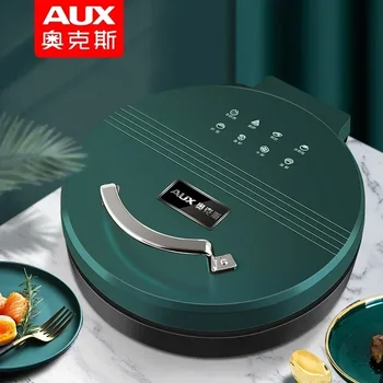 Електрическа форма за печене, машина за приготвяне на палачинки с двустранно нагряване, Електрически тиган за готвене на пица и питки 220 В