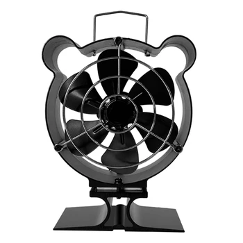 Енергоспестяващ вентилатор за печката Не се изисква 6 електричество вентилатори Вентилатор за печки с температура
