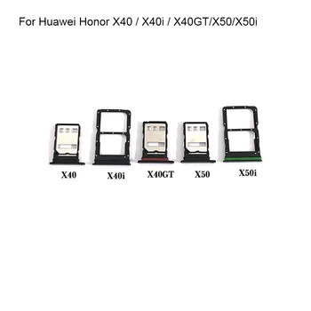 За Huawei Honor X40 X40i X40GT Тестван Добър Тава За Притежателя на Сим-карти, Слот за карта Honor X50 X50i, Резервни Части За Притежателя на Сим-карти