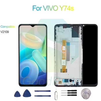За VIVO Y74s Подмяна на екрана на дисплея 2408*1080 V2009A За VIVO Y74s сензорен LCD-дигитайзер