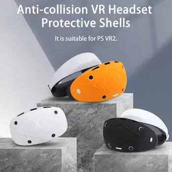 Защитен калъф Лесна инсталация Стегнато устойчив на удари Силикагел Защита от сблъсък VR-Слушалки Защитни Обвивки за PS VR2