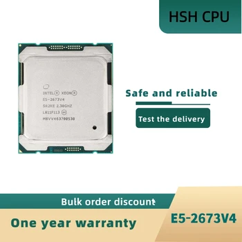 Използван процесор Intel Xeon E5 2673 V4 SR2KE 2,3 Ghz 20 Ядрени 135 W с конектор LGA 2011-3 ПРОЦЕСОРА E5 2673V4