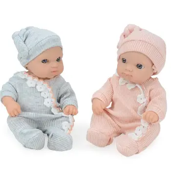 Имитация на куклен театър-Реборнов, скъпа новородено кукла, детски игри, doll-переодевалка, играчки за ролеви игри, миниатюрна фигурка на тази кукла