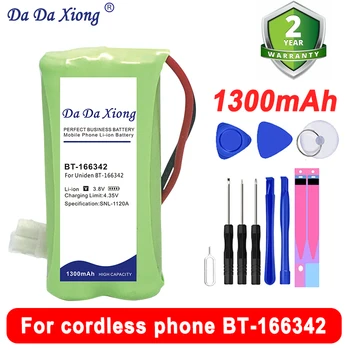 Капацитет на батерията DaDaXiong 1300mAh BT-166342 Ni-MH акумулаторна Батерия за безжичен телефон BT-166342 Безплатни Инструменти