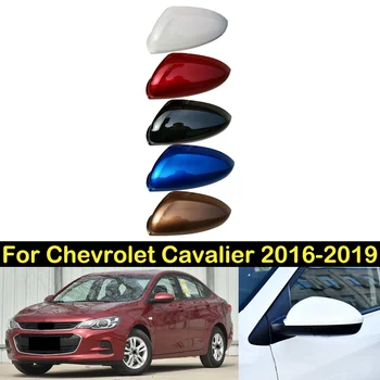 Капачка огледало за обратно виждане DECHO за Chevrolet Cavalier 2016 2017 2018 2019 Покриване на страничните огледала за задно виждане Камерата Капачка на капака на двигателя