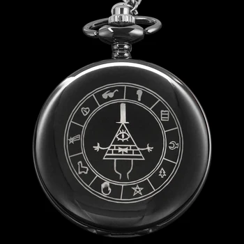 Кварцови часовници джобни веригата с релефни като животински Лосове, мъжки и женски реколта окачване-огърлици в стил steampunk, часовници Cf1027