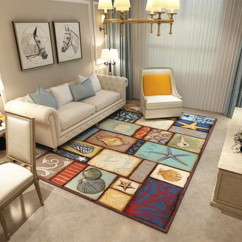 Килими в американския пасторальном стил, Модерни килими за декориране на всекидневна, нощни килим за спалнята в скандинавски стил, Домашен кабинет, Дрешник, Подложка за хол