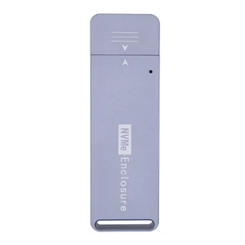 Корпус NVME SSD устройство NVME към USB адаптер M. 2 NVMe Box 10gb/USB3.1 Type-A PCIe M2 SSD-диск за 2230 (C)